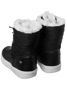 Bota Menina Infantil Feminina Coturno Pelinho Inverno Botinha Camin Calçados