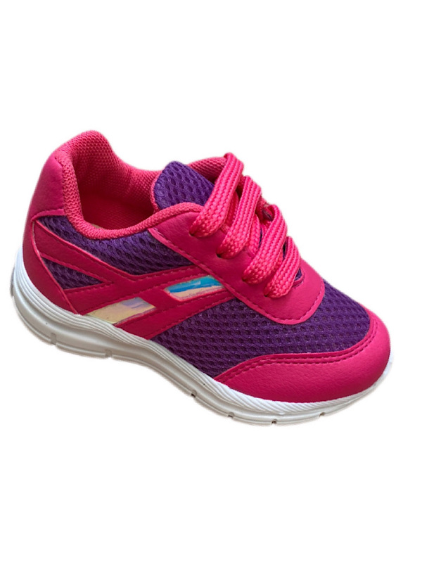 Tênis Infantil jogging Confortável Com Led