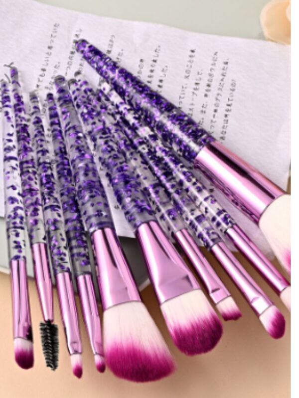 5pc pincel de maquiagem incéis esfumar contorno maquiagem profissional Com Estojo maquiagem pincel