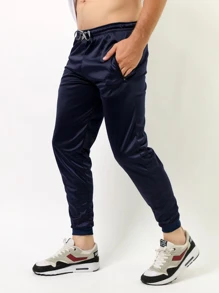 Men Pants - 藏蓝色 - 查看 3