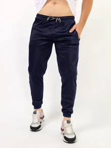 Men Pants - 藏蓝色 - 查看 1