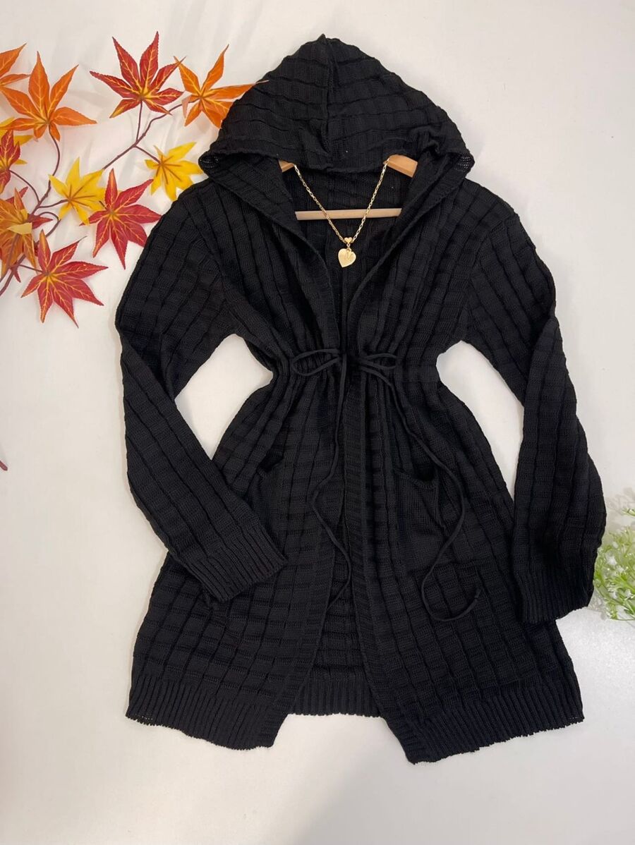 Women Cardigans - Black - View 1