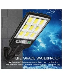 Lámpara Solar Led De 200 W, 3 Unidades. LEODY en linea