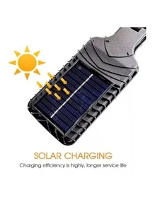 Lámpara Solar Led De 200 W, 3 Unidades. LEODY en linea