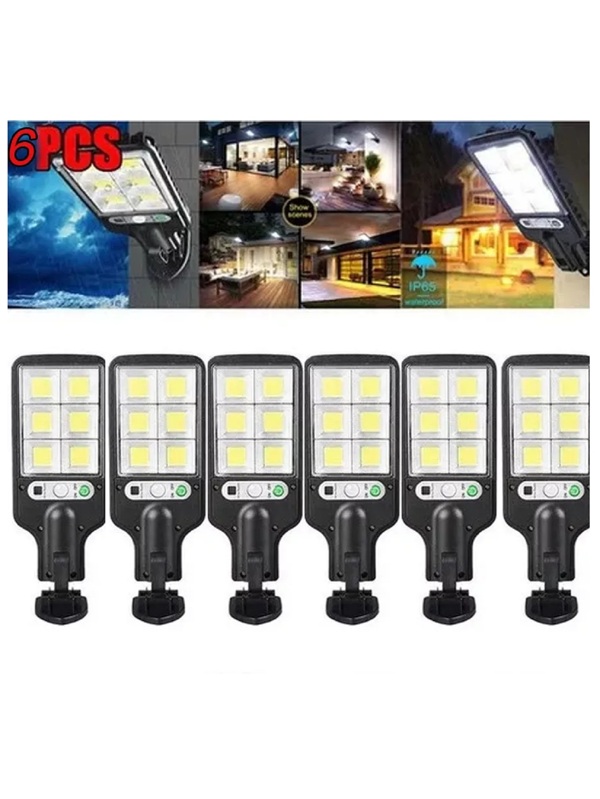 Lámpara Solar Led De 200 W, 3 Unidades. LEODY en linea