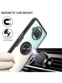 Funda para Xiaomi Mi 10T Lite case transparente con anillo carcasa clara resistente compatible Xiaomi Mi 10T Lite protección avanzada anillo soporte accesorios modernos celulares - Azul - Ver 4