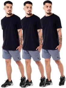 J94 CLOTHING Men Shorts - 深灰色 - 查看 3