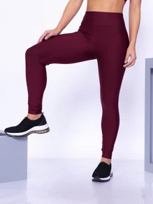 Women Sports Leggings - Burdeos - Ver 5