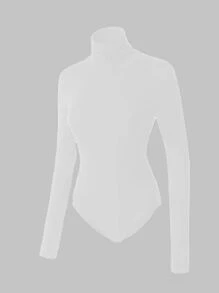 Women Bodysuits - White - View 2