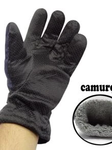 Men Hats & Gloves - màu đen - Xem 4