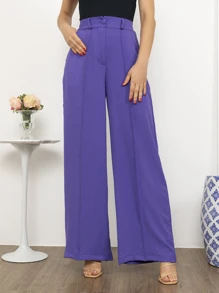 Women Pants - 紫羅蘭色 - 查看 5
