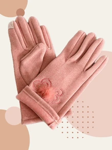Luvas Touch Feminina Importada Forro Pelúcia sintético