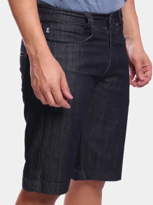 Bermuda Jeans R7Jeans Masculina Modelo Tradicional Lisa