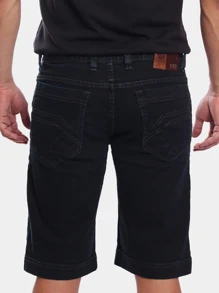 Bermuda Jeans R7Jeans Masculina Modelo Tradicional Lisa