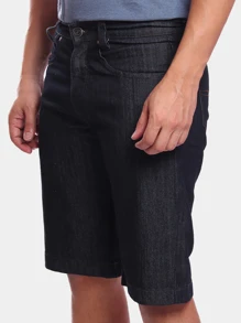 Bermuda Jeans R7Jeans Masculina Modelo Tradicional Lisa