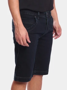 Bermuda Jeans R7Jeans Masculina Modelo Tradicional Lisa