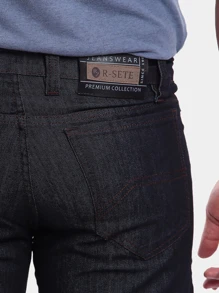 Bermuda Jeans R7Jeans Masculina Modelo Tradicional Lisa