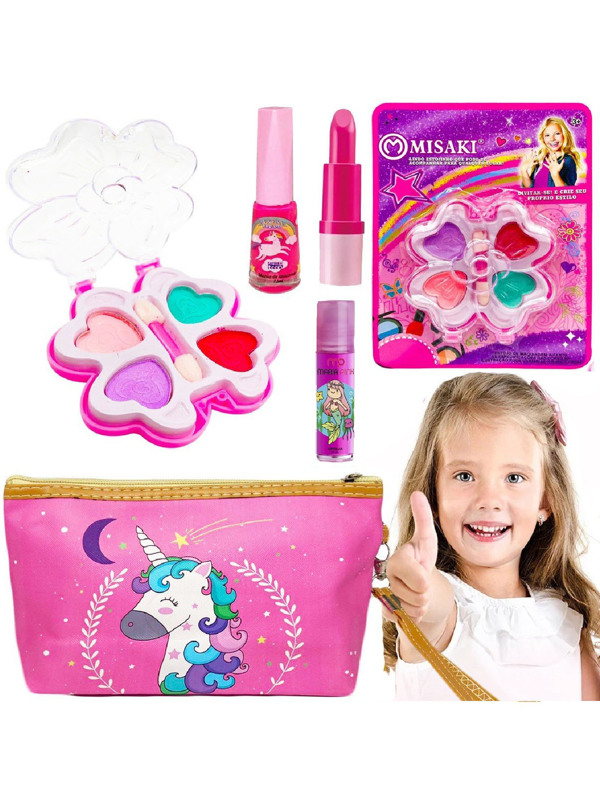 Kit Infantil De Maquiagens De Beleza Dtv026