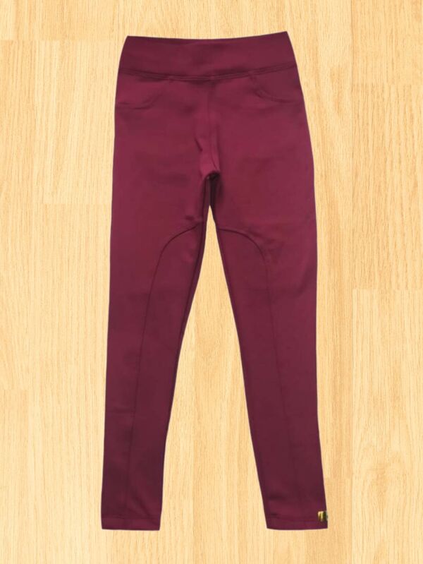 Calça Legging Infantil Juvenil Básica Montaria Flanelada Menina