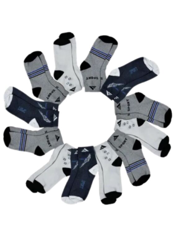 Kit 12 Pares Meia longo Masculina Alta Qualidade Homem
