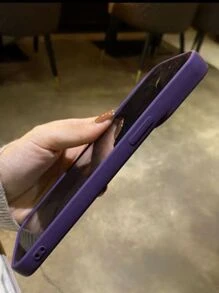 Kelly Capas De Silicone Com Veludo Dentro Compatível com Iphone 14 Pró Câmera Fechada