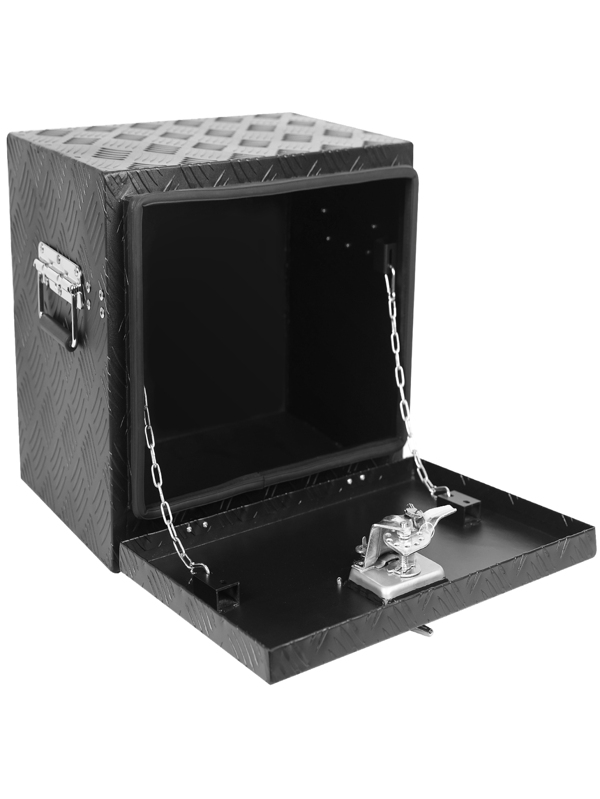18 Inch Heavy Duty Aluminum Tool Box Waterproof Square Truck Storage