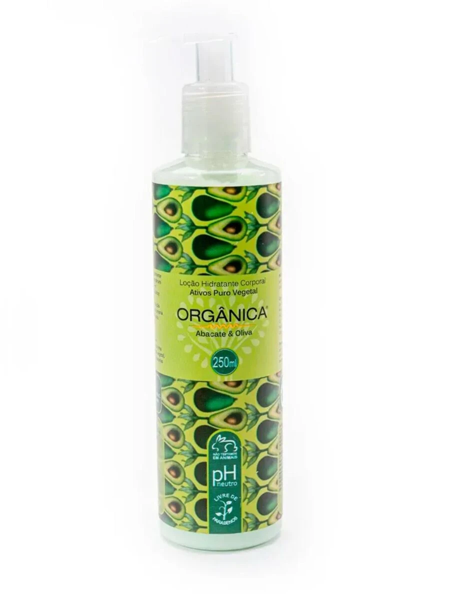 HIDRATANTE CORPORAL ABACATE E OLIVA 250ML