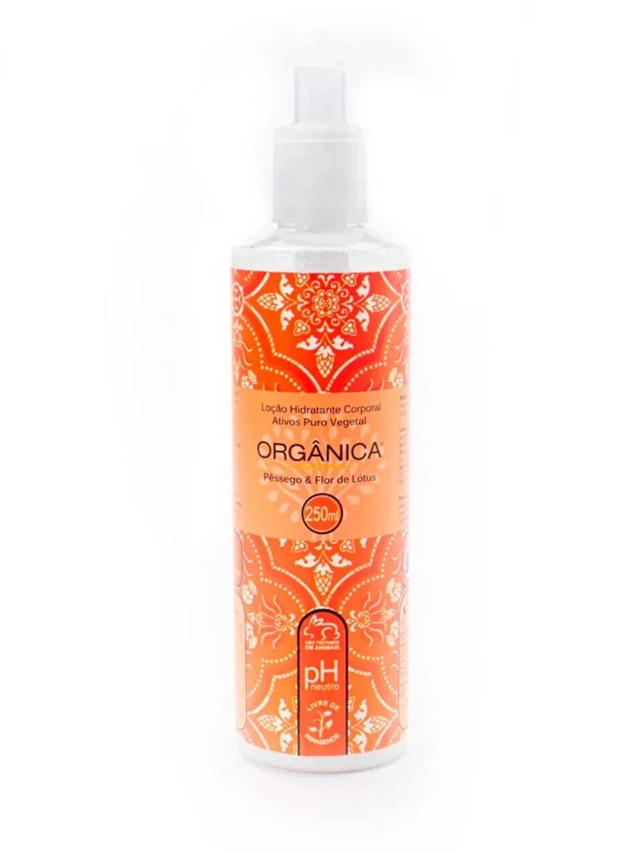 HIDRATANTE CORPORAL PESSEGO E FLOR DE LOTUS 250ML