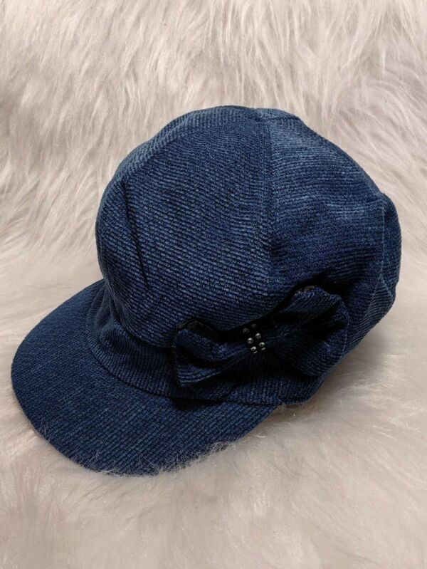 Boina Fina Feminina Azul