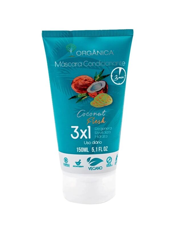 MASCARA CONDICIONANTE 3 EM 1 C.OCONUT E LIMA 150 ML