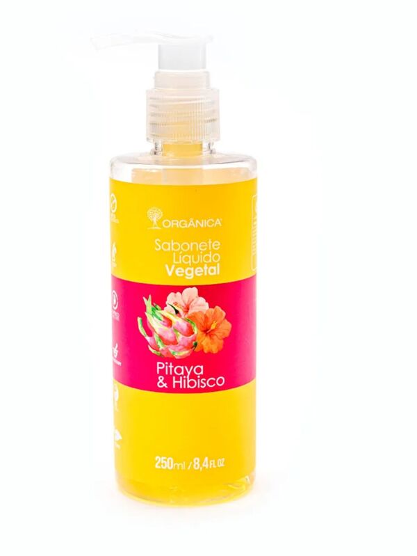 SABONETE LIQUIDO PITAYA E HIBISCO 250ML