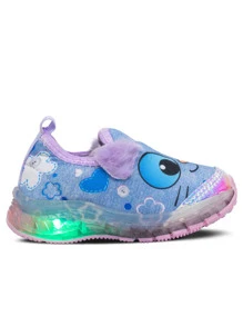Tênis Infantil Calce Fácil Nº 20 Ao 27 Estampado Luz Led 11.93i