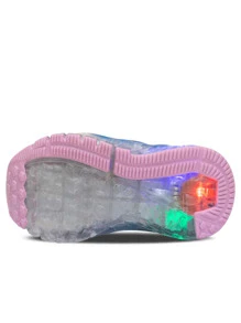 Tênis Infantil Calce Fácil Nº 20 Ao 27 Estampado Luz Led 11.93i