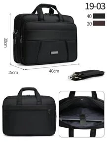 Novo Estilo De Especial Pasta De Negócios Espessada Bolsa Para Computador De Viagem Tamanho Grande