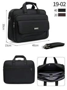 Novo Estilo De Especial Pasta De Negócios Espessada Bolsa Para Computador De Viagem Tamanho Grande