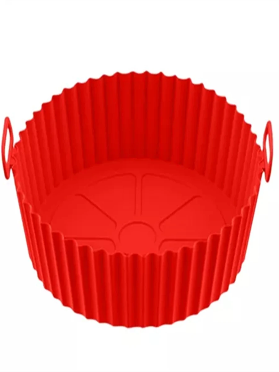 Forro PLATO Para Air Fryer De Silicone Reutilizável Antiaderente