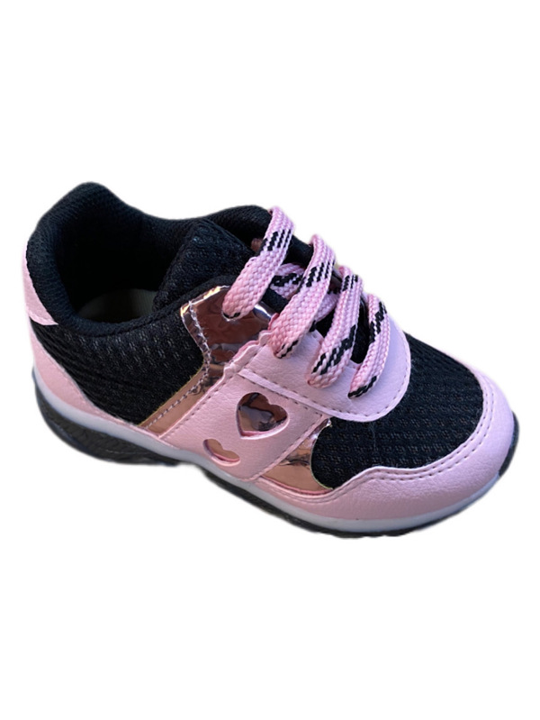 Tênis Infantil feminino jogging Mega Confortável com led