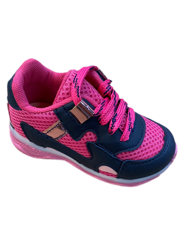 Tênis Infantil jogging Confortável com led