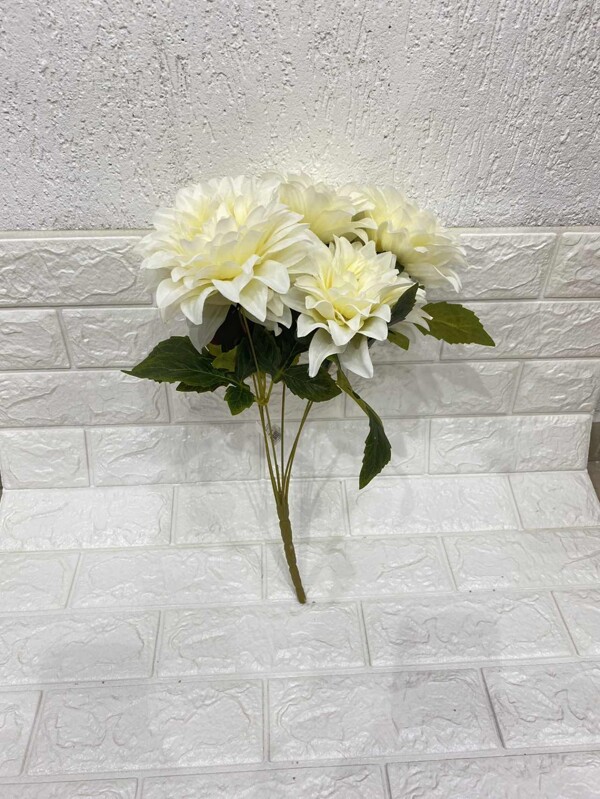 Buquê flores Flor hortênsias hortencia ortencia artificial 4 Cabeça
