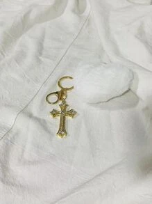 Chaveiro De Cruz Metal avançado Delicado Mod2