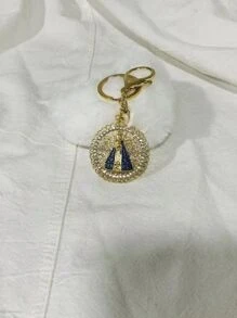 Chaveiro De Metal avançado Delicado Nossa Senhora Aparecida Mod3