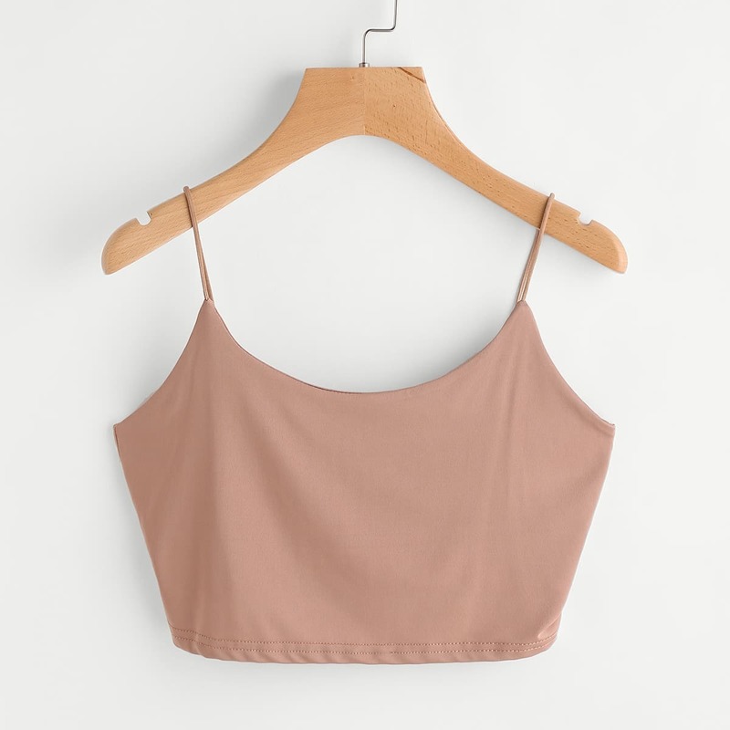 

Crop Cami Top, Pink