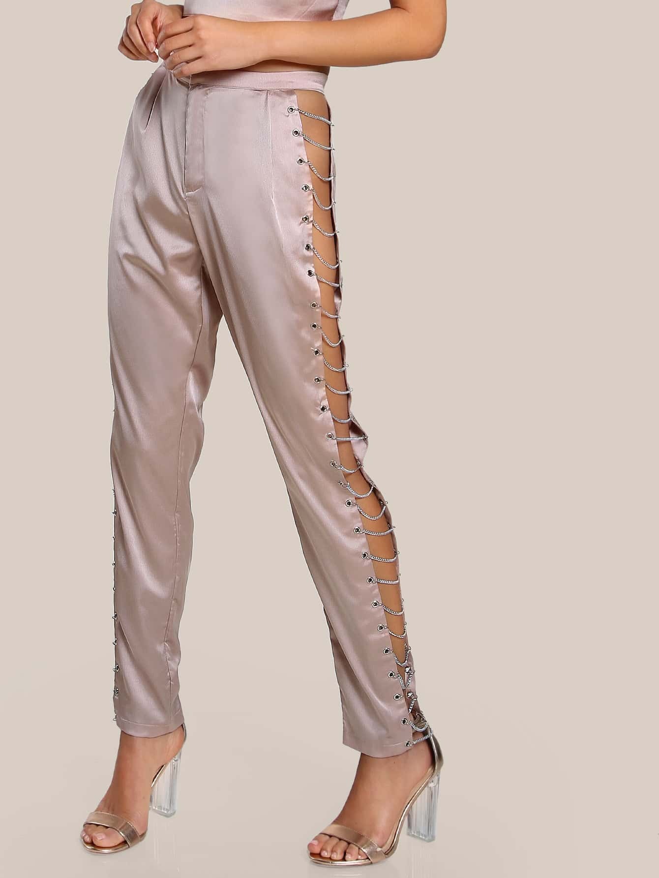 SHEIN Pantaloni di raso | SHEIN ITALIA