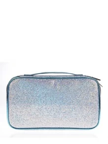 閃光化妝包 - 藍色 - 查看 2