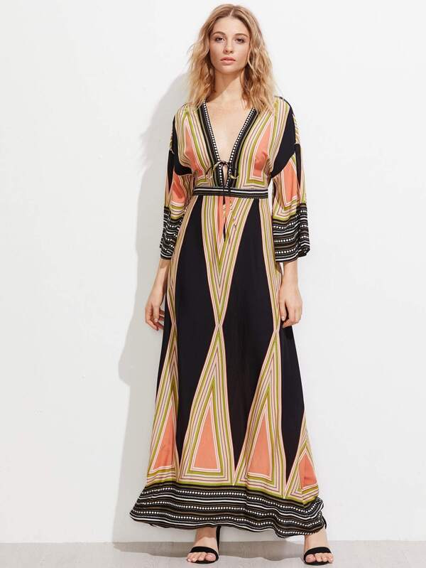 Damen Midi Kleid Doppel Seite Schlitz V Ausschnitt Hülle Hüfte hoch Teilung TOP