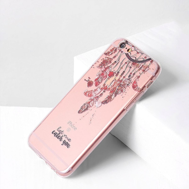 

Clear Dreamcatcher Print iPhone Case