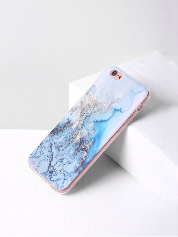 

Синий модные чехол для iPhone с принтом, null