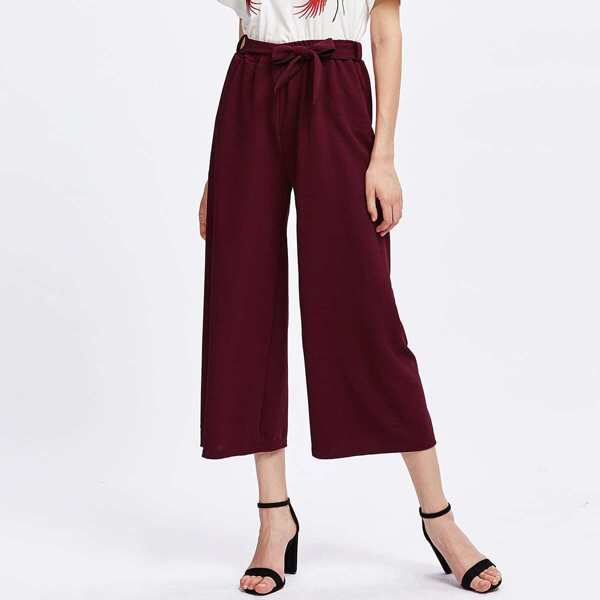 

Self Tie Wide Leg Pants