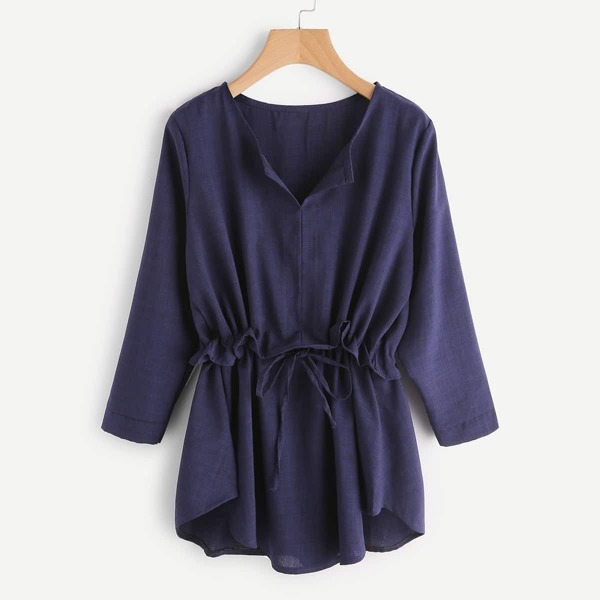 

Drawstring Waist Blouse