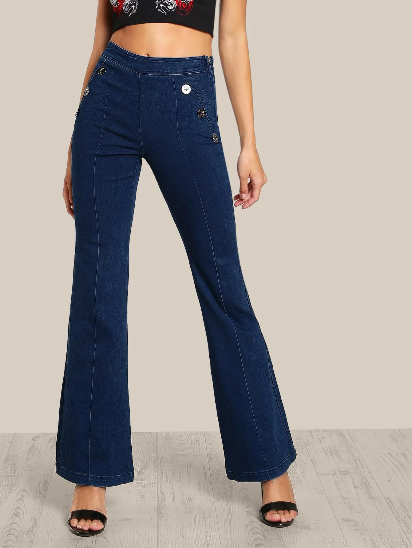 shein bell bottoms